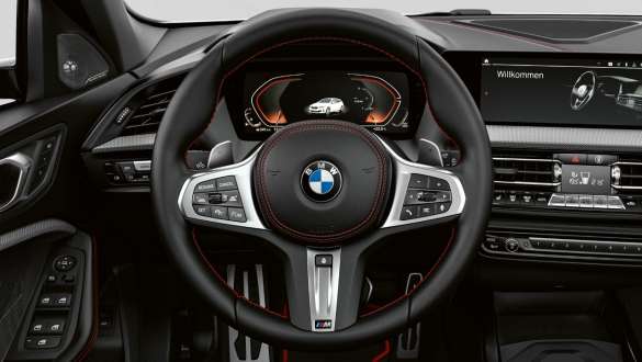 Volante in pelle M con cucitura a contrasto F40 BMW Serie 1 128ti F40 Volante in pelle M con cucitura a contrasto