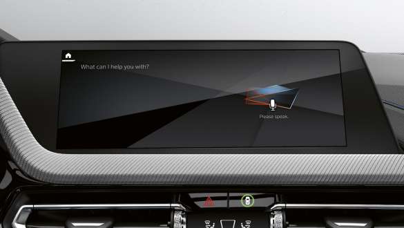 L’assistente vocale intelligente F40. L’assistente vocale intelligente BMW Intelligent Personal Assistant della BMW Serie 1 F40.