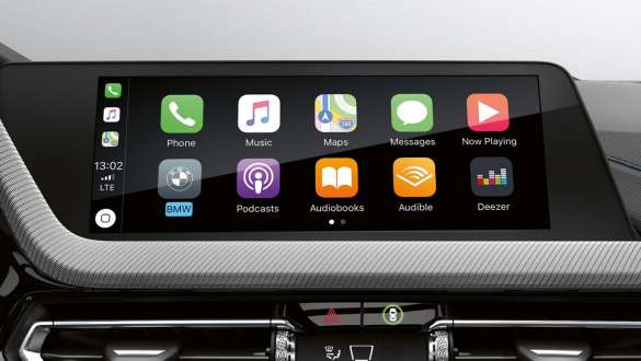 BMW Serie 1 F40, Smartphone Integration La BMW Serie 1 con Smartphone Integration