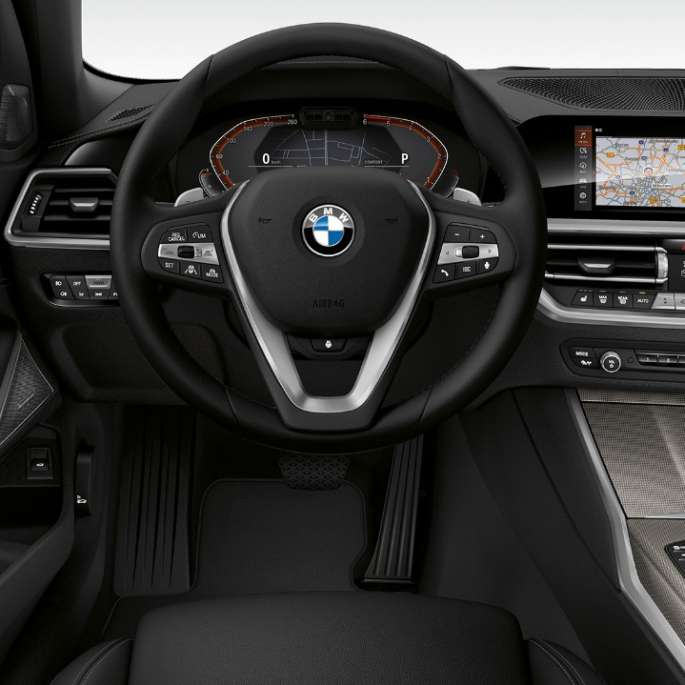 Versione Sport, cockpit BMW Serie 3 Touring, versione Sport, cockpit