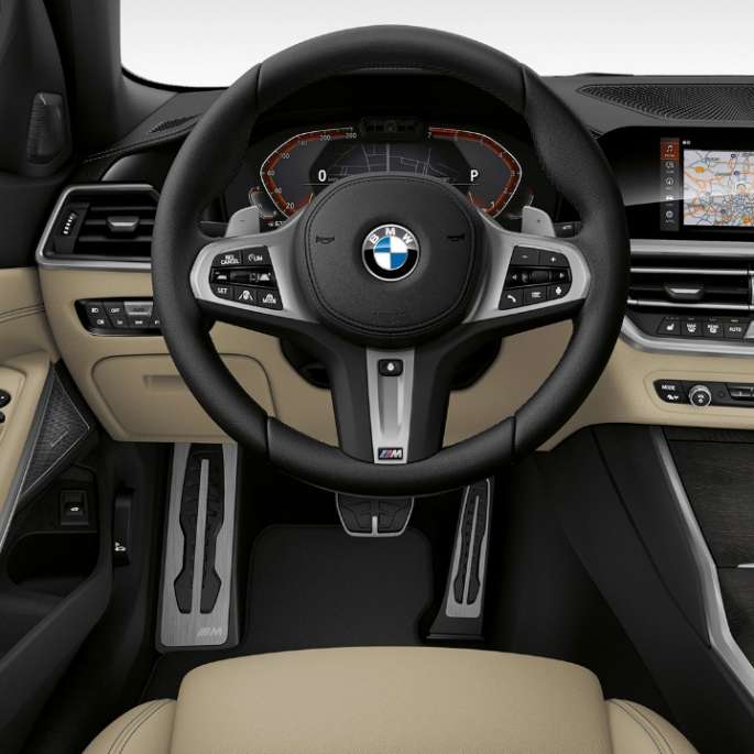 Versione M Sport, cockpit BMW Serie 3 Touring, Versione M Sport, cockpit