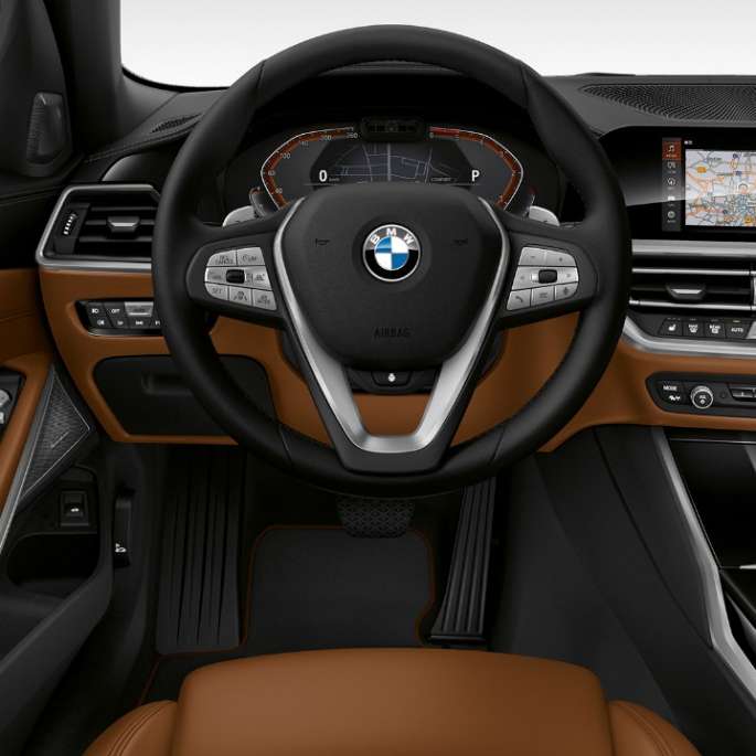 Versione Luxury, cockpit BMW Serie 3 Touring, versione Luxury, cockpit