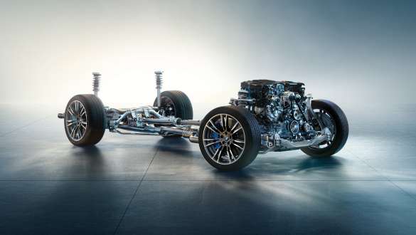 Tecnologia Mild Hybrid BMW Serie 5 Berlina G30 assetto Tecnologia Mild Hybrid BMW Serie 5 Berlina G30, assetto