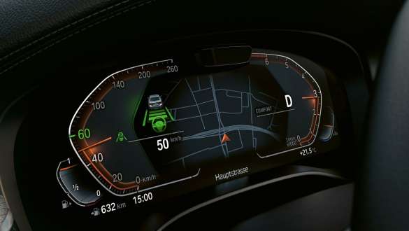 Driving Assistant Professional della BMW Serie 5 Berlina G30 Driving Assistant Professional della BMW Serie 5 Berlina G30 Facelift 2020, interni, cockpit