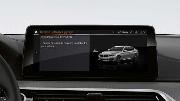 Remote Software Upgrade della BMW Serie 5 Berlina G30 Remote Software Upgrade della BMW Serie 5 Berlina G30 Facelift 2020, interni, Cockpit
