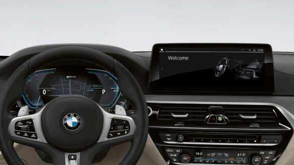 BMW Live Cockpit Professional BMW Serie 5 Berlina G30, interni BMW Live Cockpit Professional BMW Serie 5 Berlina G30 Facelift 2020, interni, Cockpit