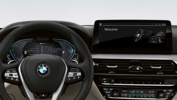 BMW Live Cockpit Professional BMW Serie 5 Touring G31, interni BMW Live Cockpit Professional BMW Serie 5 Touring G31 Facelift 2020, interni, cockpit