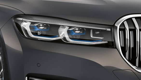 BMW Serie 7 Berlina, luce laser BMW BMW Serie 7 Berlina: primo piano della luce laser BMW