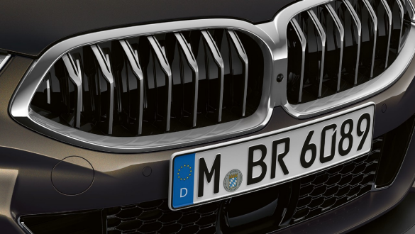 BMW M850i xDrive Dravit Grey metallic, anteriore, calandra a doppio rene Active Air Stream. BMW M850i xDrive Dravit Grey metallic, anteriore, calandra a doppio rene Active Air Stream.