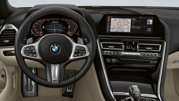 BMW M850i xDrive Dravit Grey metallic, BMW Live Cockpit Professional G14. BMW M850i xDrive Dravit Grey metallic, BMW Live Cockpit Professional G14.