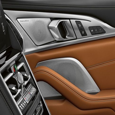 Interni della Nuova BMW M850i xDrive, Bowers & Wilkins Diamond Surround Sound System G14. Interni della Nuova BMW M850i xDrive, Bowers & Wilkins Diamond Surround Sound System G14.