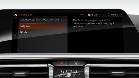 BMW Serie 8 Coupé Caring Car BMW Serie 8 Coupé Control Display con Caring Car