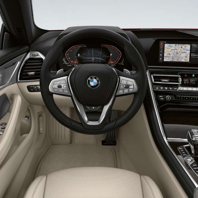 Versione base, cockpit Nuova BMW Serie 8 Gran Coupé, versione base, cockpit