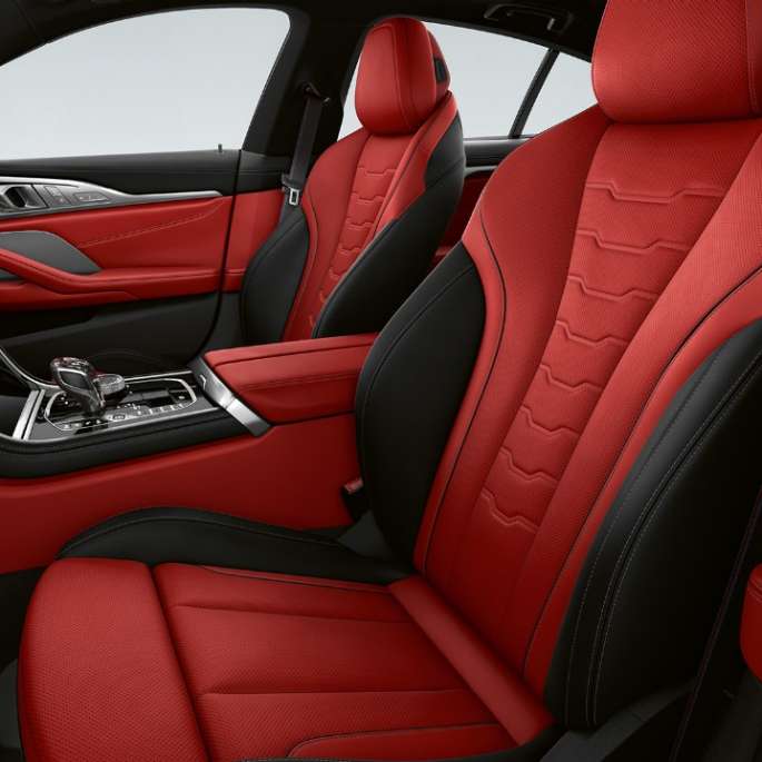 Pacchetto sportivo M, allestimenti interni Nuova BMW Serie 8 Gran Coupé, pacchetto sportivo M, allestimenti interni