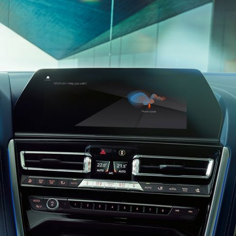 BMW Intelligent Personal Assistant G16 Nuova BMW Serie 8 Gran Coupé, BMW Intelligent Personal Assistant G16