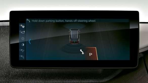 Parking Assistant Control Display BMW i3 I01 abitacolo Parking Assistant Control Display BMW i3 I01 abitacolo