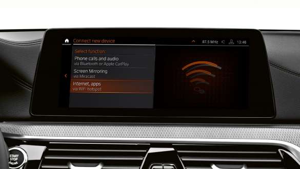 WLAN Hotspot BMW M550d xDrive Touring WLAN Hotspot BMW M550d xDrive Touring G31 Cockpit