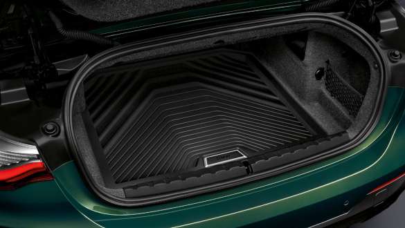 Tappetino sagomato per vano bagagli BMW della BMW M440i xDrive Cabrio G23 2020 Tappetino sagomato per vano bagagli BMW della BMW M440i xDrive Cabrio G23 2020