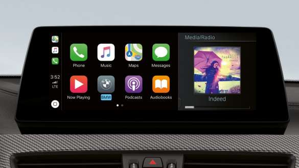 Apple CarPlay® della BMW X2 M35i SUV F39 Apple CarPlay® della BMW X2 M35i SUV 2018 F39 interni