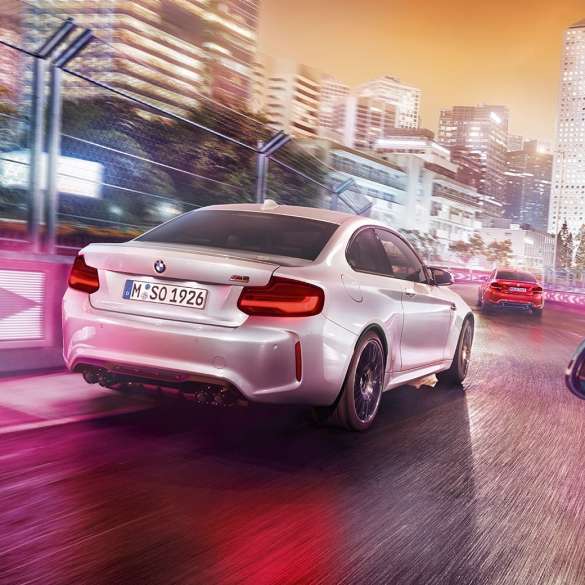 Assetto della BMW M2 Competition F87 Assetto della BMW M2 Competition F87 2018 Hockenheim Silver metallizzato