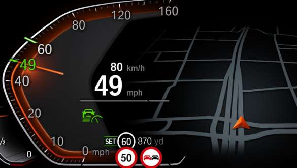Active cruise control attivo con funzione Stop & Go BMW M235i xDrive Gran Coupé Active cruise control attivo con funzione Stop & Go BMW M235i xDrive Gran Coupé