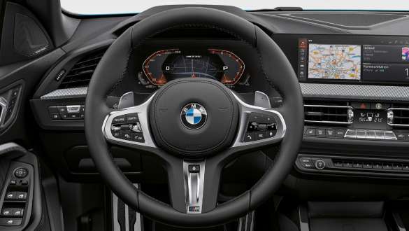 Volante in pelle M della BMW M235i xDrive Gran Coupé Volante in pelle M della BMW M235i xDrive Gran Coupé F44, cockpit