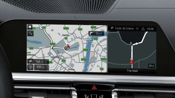 BMW Live Cockpit Professional della BMW Serie 3 Berlina Automobili M G80 G20 BMW Serie 3 Berlina G80 G20 BMW Live Cockpit Professional Control Display Abitacolo