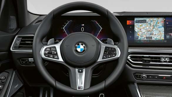 Volante in pelle M Volante in pelle M della BMW M340i xDrive e della M340d xDrive Touring G21
