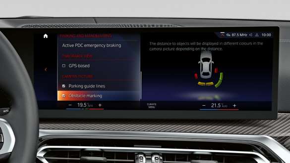 Parking Assistant Plus Parking Assistant Plus della BMW M340i xDrive e della M340d xDrive Touring G21