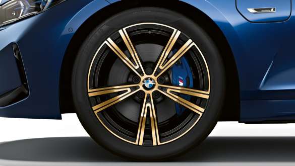 Cerchio in lega leggera BMW da 19’‘, styling a doppi raggi 793 bicolore Cerchio in lega leggera BMW da 19”, styling a doppi raggi nº 793 in bicolore della BMW M340i xDrive e della M340d xDrive Touring G21