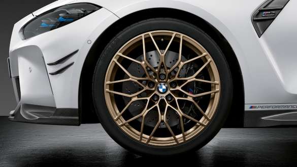 Cerchio forgiato da 20"/21" M Performance nº 1000 M della BMW M4 Coupé G82 2020 CBMW M4 Coupé G82 2020 Cerchio forgiato da 20"/21" M Performance nº 1000 M Primo piano