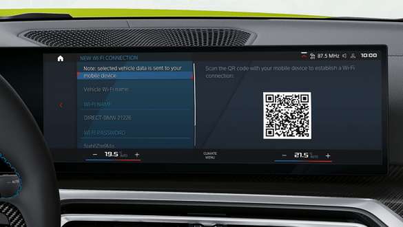 WLAN Hotspot della BMW Serie 4 Coupé Automobili M G82 G22 Automobili M BMW Serie 4 Coupé G82 G22 WLAN Hotspot