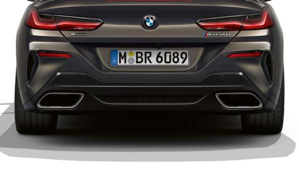 Impianto di scarico sportivo M G14. BMW M850i xDrive Cabrio con impianto di scarico sportivo M G14.