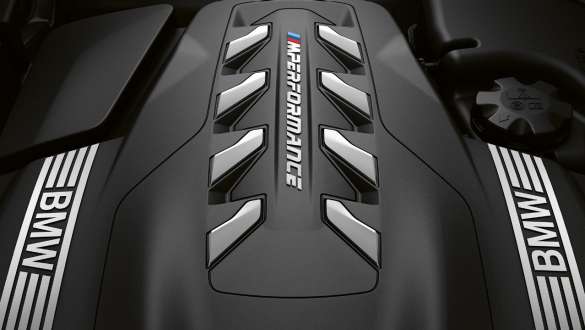 Motore benzina a 8 cilindri M TwinPower Turbo G14. Motore benzina a 8 cilindri M TwinPower Turbo della BMW M850i xDrive Cabrio G14.