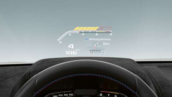 BMW Head-Up Display delle automobili BMW Serie 8 Cabrio M F91 LCI Facelift 2022 Automobili BMW Serie 8 Cabrio M F91 LCI Facelift 2022 BMW Head-Up Display