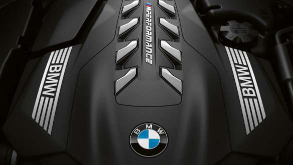 Motore benzina a 8 cilindri M TwinPower Turbo G15. Motore benzina a 8 cilindri M TwinPower Turbo della BMW M850i xDrive Coupé G15.