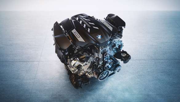 Motore benzina a 8 cilindri M TwinPower Turbo della BMW M850i xDrive Gran Coupé G16. Motore benzina M TwinPower Turbo a 8 cilindri BMW M850i xDrive Gran Coupé G16 2019