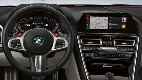 Combinazione di strumenti specifica per le versioni M della BWM M8 Competition Gran Coupé F93 Combinazione di strumenti specifica per le versioni M della BMW M8 Competition Gran Coupé F93 2020 Cockpit