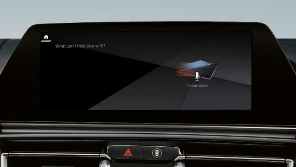 BMW Intelligent Personal Assistant delle Automobili BMW Serie 8 Gran Coupé M F93 BMW Intelligent Personal Assistant delle Automobili BMW Serie 8 Gran Coupé M F93 2020 abitacolo