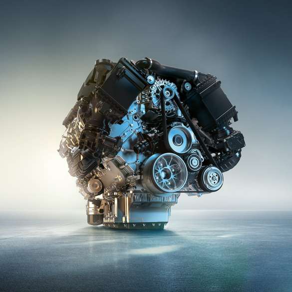Motore benzina a 8 cilindri M TwinPower Turbo della BMW M850i xDrive Gran Coupé G16. Motore benzina M TwinPower Turbo a 8 cilindri BMW M850i xDrive Gran Coupé G16 2019