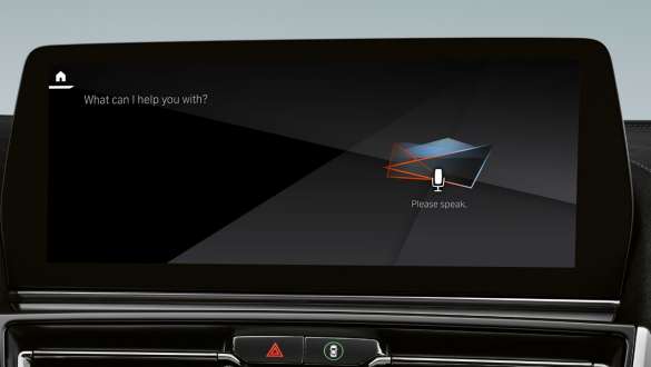 Intelligent Personal Assistant delle Automobili BMW Serie 8 Gran Coupé M F93 LCI Facelift 2022 Automobili BMW Serie 8 Gran Coupé M F93 LCI Facelift 2022 Intelligent Personal Assistant Control Display