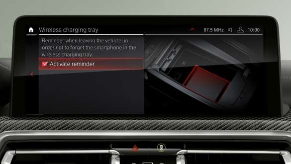 Telefonia con Wireless Charging Automobili BMW X3 M F97 G01 LCI Facelift 2021 Automobili BMW X3 M F97 G01 LCI Facelift 2021 Facelift Telefonia con Wireless Charging Control Display