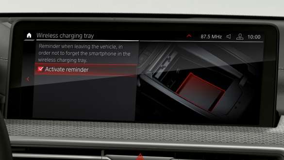 Telefonia con Wireless Charging delle Automobili BMW X4 M F98 G02 LCI 2021 Automobili BMW X4 M F98 G02 LCI 2021 Facelift Telefonia con Wireless Charging