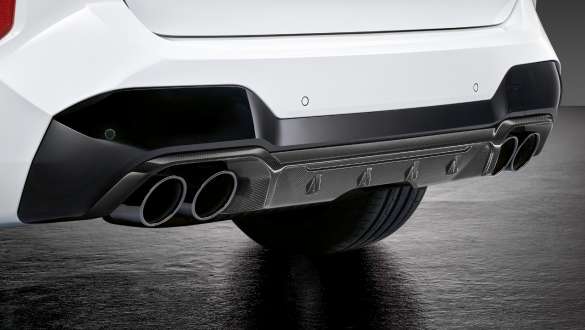 Diffusore posteriore M in carbonio della BMW X4 M Competition F98 LCI Facelift 2021 Diffusore posteriore M in carbonio della BMW X4 M Competition F98 LCI Facelift 2021