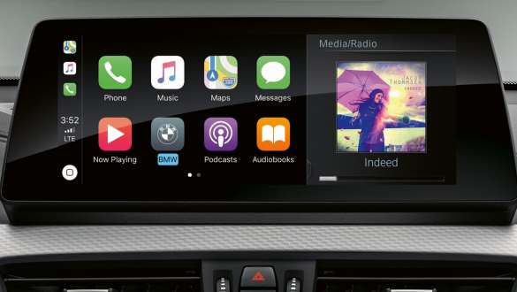 Apple CarPlay® della BMW X2 F39 Apple CarPlay® della BMW X2 2018 F39 interni