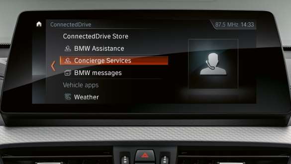 Concierge Service della BMW X2 F39 Concierge Service della BMW X2 2018 F39 interni