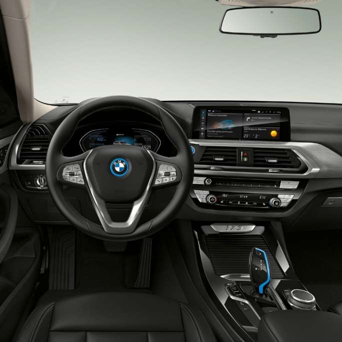 BMW iX3 G08 Versione “Inspiring“ cockpit BMW iX3 G08 2020 Versione “Inspiring“ cockpit interni