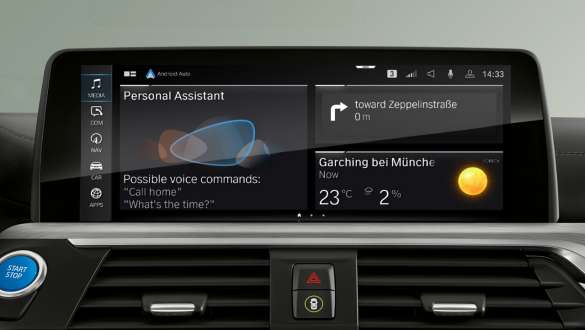 BMW Intelligent Personal Assistant della BMW iX3 G08 BMW Intelligent Personal Assistant della BMW iX3 G08 2020 Control Display interni