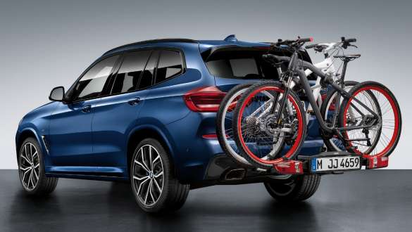 Portabici posteriore BMW Pro 2.0 della BMW iX3 SUV G08 Portabici posteriore BMW Pro 2.0 della BMW iX3 SUV G08 2020