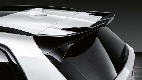 BMW X3 G01 Spoiler posteriore sul tetto M Performance nero lucido in nero lucido 2021 BMW X3 G01 Spoiler posteriore sul tetto M Performance nero lucido in nero lucido 2021
